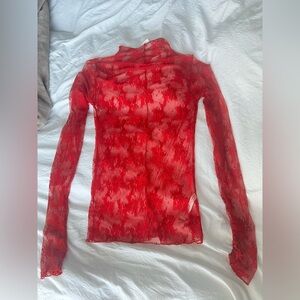 Lace Long Sleeve Top